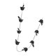 thumbnail image 2 of Cadenas de lluvia para pájaros para canalones, 94,5 pulgadas, taza decorativa para baño de pájaros, cadena de lluvia, bajantes de repuesto para exhibi, 2 of 8