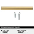 thumbnail image 4 of Amerock Composite 5-1/16 inch (128mm) Center-to-Center Champagne Bronze Cabinet Pull, 10 Pack, 4 of 4