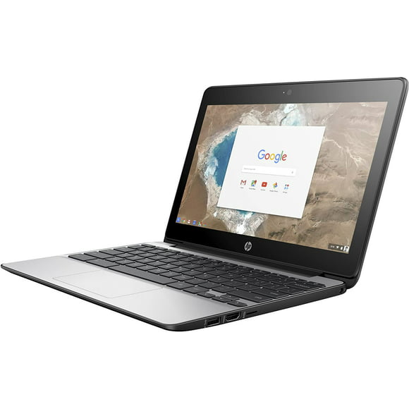 Restored HP Chromebook 11 G5 11.6" Laptop, Intel Celeron N3060, 4GB RAM, 16GB SSD, Chrome OS, Black, 1FX82UT#ABA (Refurbished)