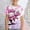 Pink, variant on Kids T Shirts Cotton Tshirts Boys Short Sleeve Tee Tops Dino Graphic Crew Neck Shirts 3-13Y (Pink 4-5 Years)