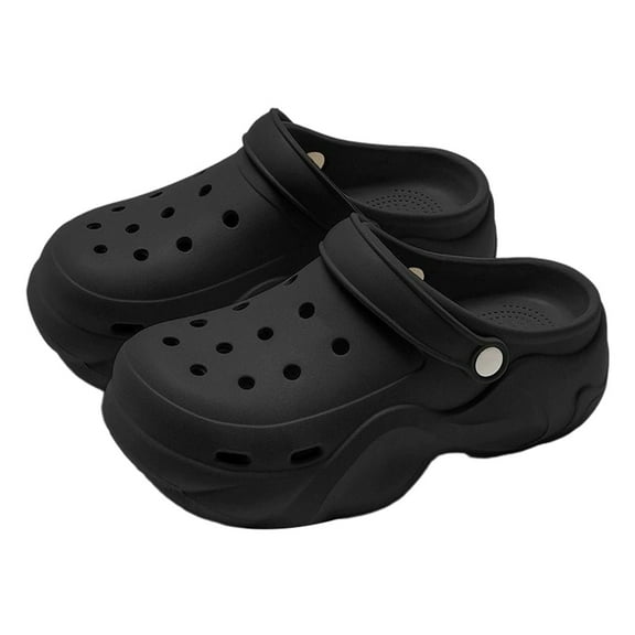 Wovix Women'S Slipper Plaid Garden Shoes Platform Lightweight Soft Cushioned Thick Sole Arch Support Beach Sandals Indoor Outdoor Shoes