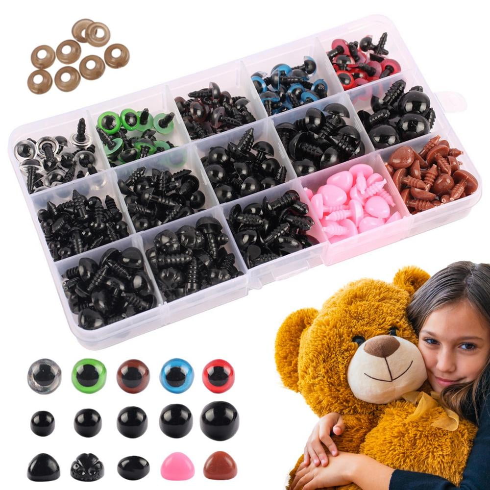 Centwalm Doll Eyes And Nose Large Safety Eyes PP Safety Eyes And Noses