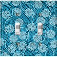 thumbnail image 1 of Metal Light Switch Plate Cover Colorful Safari African Tribal Art Pattern SFR029, 1 of 13