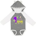 thumbnail image 3 of Inktastic My 1st Mardi Gras with Dots Boys or Girls Long Sleeve Baby Bodysuit, 3 of 5