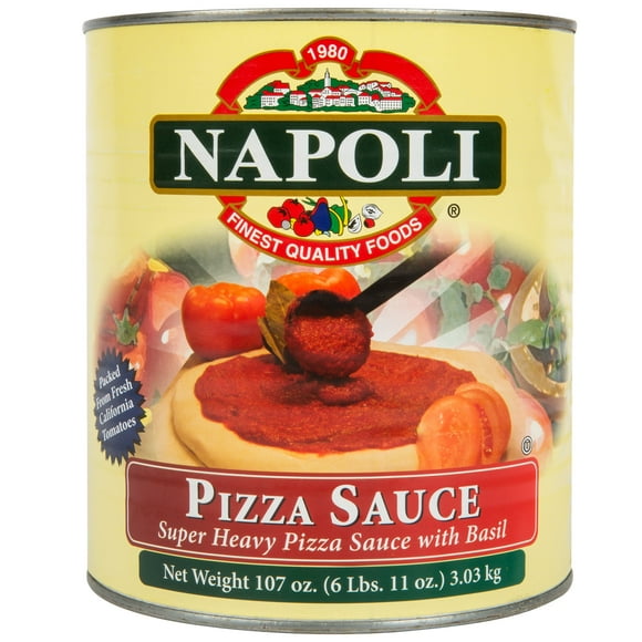 Napoli Foods #10 Super Heavy Pizza Sauce with Basil