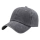 thumbnail image 1 of Gorra de béisbol de verano para mujer, ajustable, con circunferencia de 54 a 60 cm, suave, con visera curva retro, color sólido, 1 of 5