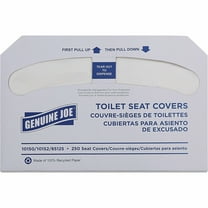 Genuine Joe, GJO85125, Toilet Seat Covers, 5000 / Carton, White