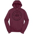 thumbnail image 1 of Suministro de gravedad Jersey con capucha al aire libre - Logo negro - Maroon - L Gravity Outdoor Co. Sudadera, 1 of 1