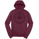 thumbnail image 1 of Suministro de gravedad Jersey con capucha al aire libre - Logo negro - MAROON - S Gravity Outdoor Co. Sudadera, 1 of 1