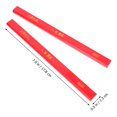 thumbnail image 2 of Raindrops 48 Pcs Crayons Octogonaux pour Menuiserie Rouges Marqueurs de Charpentier pour Écriture sur Surface Rugueuse et Construction, 2 of 6