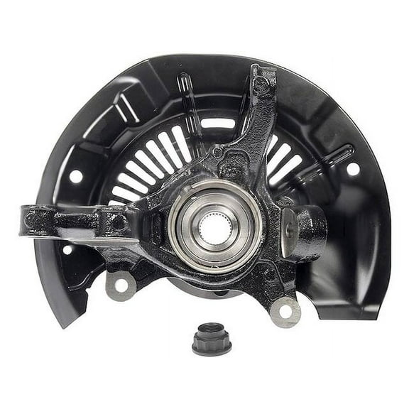 Front Right Passenger Side Wheel Hub Bearing and Steering Knuckle Assembly - Compatible with 2011 - 2017 Toyota Sienna FWD 3.5L V6 2012 2013 2014 2015 2016