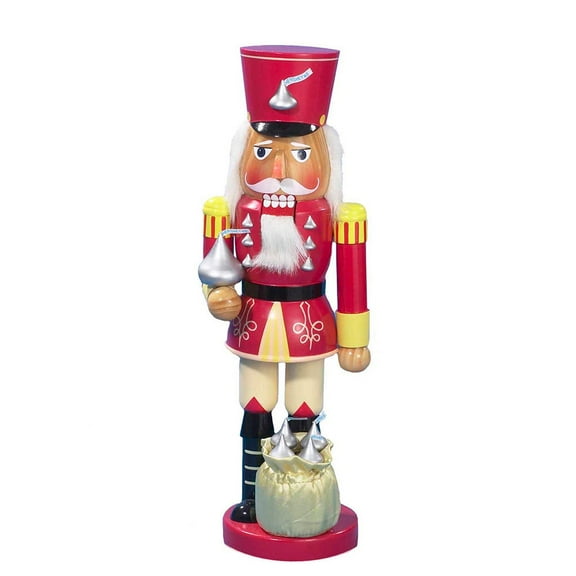 14" Hershey Kisses Soldier Nutcracker by Kurt Adler – Festive Holiday Decoration