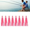 thumbnail image 4 of Señuelos De Calamar Rosados ​​​​​​suaves, Señuelos De Pesca De Pulpo De PVC, Ojos Realistas, Altamente Efectivos Para La Pesca En Alta Mar, Ideales Para Pescadores, 4 of 7