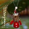 thumbnail image 4 of Ganfancp Reno Peluche Adorno Navidad Venado Colgante Decoración Colgante Peluche Navidad Vibes Decoración Árbol de Navidad Ofertas Del Día Sólo En Línea 1X Colgante Alce Navideño, 4 of 6