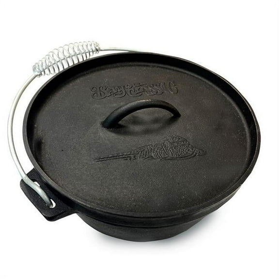 Bayou Classic 7402 2-Quart Cast Iron Dutch Oven