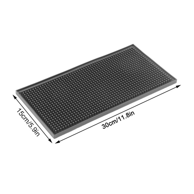 Estera De Barra Negra, Estera De Servicio De Barra De Goma Impermeable, Resistente Al Desgaste, Inodoro, Estera De Barra De PVC, Maleable Para KTV