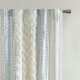 thumbnail image 3 of INK+IVY Modern Curtain Adult Indoor Cotton Curtain, 50x95:, Ivory/Navy, 3 of 8