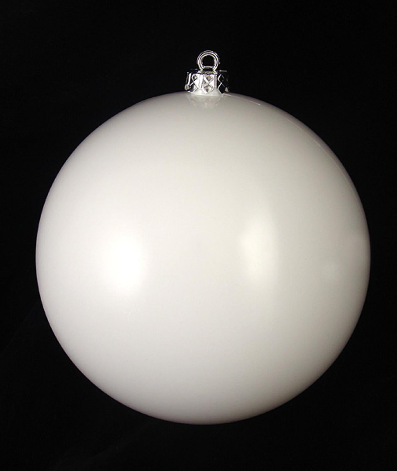 White Christmas Ball Ornaments 