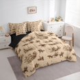 thumbnail image 3 of jejeloiu Western Cowboy Tribal 7 Pieces Bedding Comforter Set,Country Farmhouse Lodge Full Bedding Set For Adults Reversible, 3 of 8