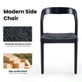 thumbnail image 4 of STARY Ash Wood Stackable Dining Chair Mid Century Modern Wooden for Your Room House, Fully Assembled, 4 of 7