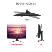 ASUS ROG Swift 32” 4K HDR 144Hz DSC Gaming Monitor (PG32UQX) - UHD (3840 x 2160), Mini-LED IPS, G-SYNC Ultimate, Local dimming, Quantum Dot technology, DisplayHDR 1400, Eye Care, DisplayPort, HDMI