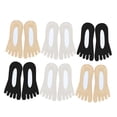 thumbnail image 3 of Mobutofu 10 Pairs Toe Alignment Socks Shallow Mouth Boat Socks Assorted Color for Women Yoga Toe Separators, 3 of 6