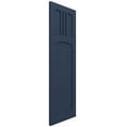 thumbnail image 2 of Ekena Millwork 12"W x 54"H True Fit PVC San Miguel Mission Style Fixed Mount Shutters, Starless Night Blue (Per Pair - Hardware Not Included), 2 of 9