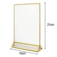 thumbnail image 1 of Acrylique Phnom Penh Table Carte Mariage Numéro Plaque Menu Stand Table Carte, 1 of 5