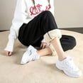 thumbnail image 3 of Pantalones de chándal con forro polar Mujer Pantalones deportivos para correr SML XL2XL 3XL Hugo Pantalones de mujer con forro polar, 3 of 10