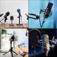 thumbnail image 7 of Uxcell Mic Stand Adapter Female 1/4 In to Female M6 Aluminum Alloy Mic Screw Adapter for Microphone Black 4 Pcs, 7 of 7