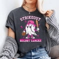 thumbnail image 3 of Strike Out Breast Cancer Baseball Fight Awareness Unisex T-Shirt, Sizes S-5XL - Gategoo, 3 of 5