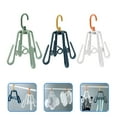 thumbnail image 5 of 3pcs Multi-functional Drying Shoe Rack Foldable Hanging Shoe Rack Plastic Drying Rack, 5 of 6