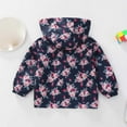 thumbnail image 4 of MEZZALL Kids Boys Girls Coat Hooded Prints Jacket Toddler Windproof Zipper Outwear Daily Wear Holiday / 2-3 Years, 4 of 4