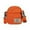 Orange, variant on Yucurem Fashion Women Canvas Patchwork Crossbody Bag Casual Mini Handbags (Orange)
