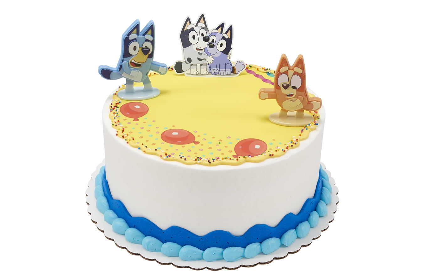 Bluey Double Round Cake
