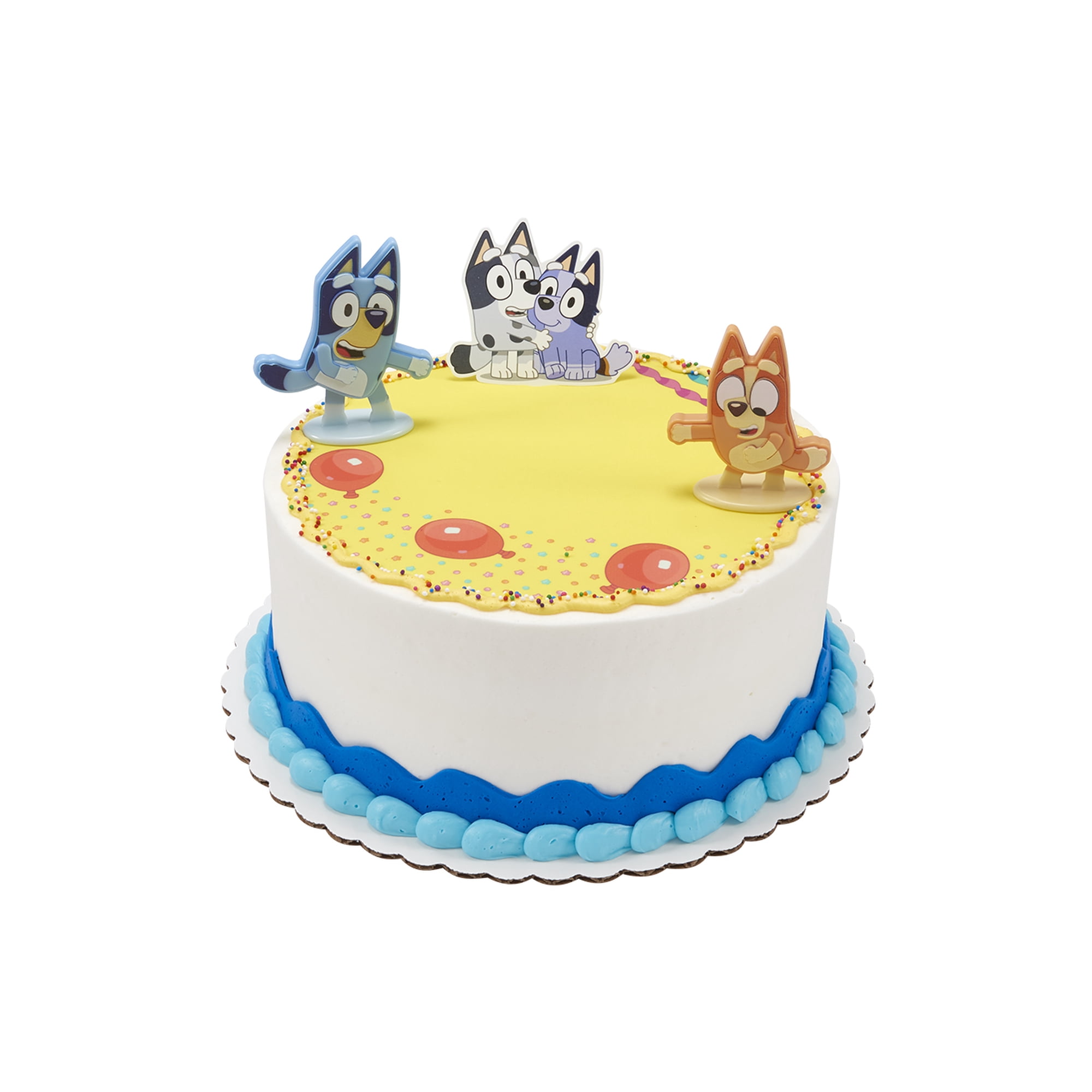 Bluey Double Round Cake