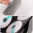 thumbnail image 3 of Bolsa para CD, almacenamiento de bolsas para CD/Dvd de tela Oxford con capacidad para 96 unidades, 3 of 5