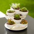 thumbnail image 5 of The HC Companies 8 Inch Pixie Indoor Stacking Plant Pot (4 Pack), 5 of 12