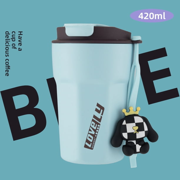 Taza De Café 420ML Taza de café Aislamiento térmico Frasco de vacío portátil Reutilizable Sports Drinkware DQrwqpou Para Estrenar