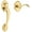 Multicolor, variant on Baldwin 85353003ACLH Boulder Left Handed Lower Portion Handleset - Lifetime Polished Brass