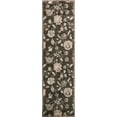 thumbnail image 2 of Radici Usa Pisa Area Rug 3475 Brown Vines Leaves 2' 2" x 7' 7" Rectangle, 2 of 2