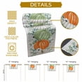 thumbnail image 5 of Orange Green Table Runner, Autumn Thanksgiving Kitchen Dining Table Decoration for Home Party Decor 13x70 Inches, 5 of 9
