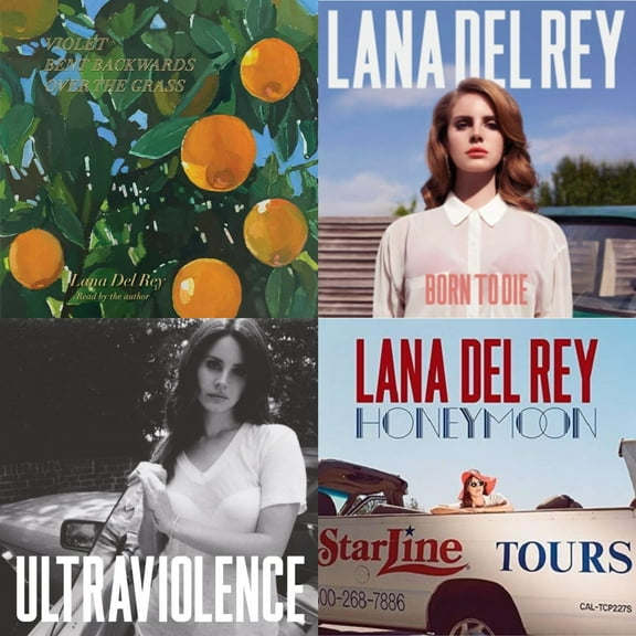 Violet Bent Backwards Over The Grass (180G) & Born To Die & Ultraviolence & Honeymoon [LP Vinyl Bundle]