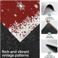thumbnail image 3 of Red Christmas Snowflake Pattern Kitchen Rugs Sets Of 3,Kitchen Runner Rugs Non Skid Washable,Decorative Kitchen Floor Mats for Kitchen,Sink,Laundry,17"x30"+ 17"x47" + 17"x59", 3 of 6
