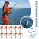thumbnail image 5 of 10 anzuelos triples afilados para pesca en hielomini anzuelo rojo de acero al carbono (8) Ndcxsfigh Nuevos Originales, 5 of 9