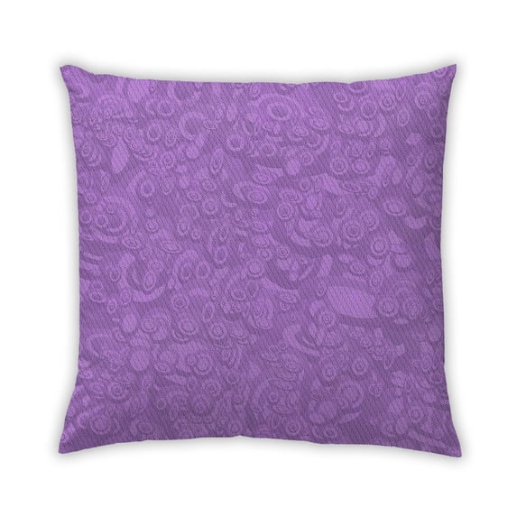 Ahgly Company Outdoor Square Contemporary Throw Pillow, 18 inch by 18 inch
