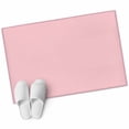 thumbnail image 2 of Light Pink Area Rugs 2x3 for Living Room, Farmhouse Solid Pink Color Modern Art Non Slip Washable Rug Runner, Low Pile Indoor Floor Carpet Mat Bathroom Rugs for Bedroom, Kids Room, 2 of 9