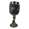thumbnail image 2 of Gothic Alchemy Black Death Steampunk Plaque Doctor Edgar Poe Wine Goblet Chalice, 2 of 8