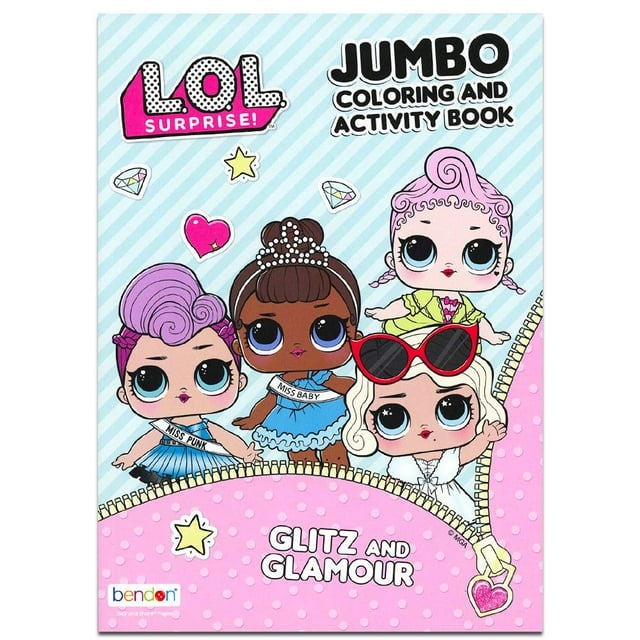 Libro para colorear L.O.L. Surprise! ¡JAJAJA! 80 páginas, 1 pieza
