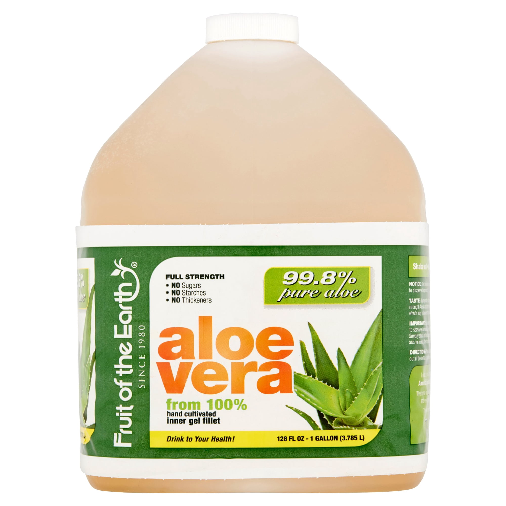 Fruit of the Earth Aloe Vera, Original, 128 Fl Oz, 1 Count